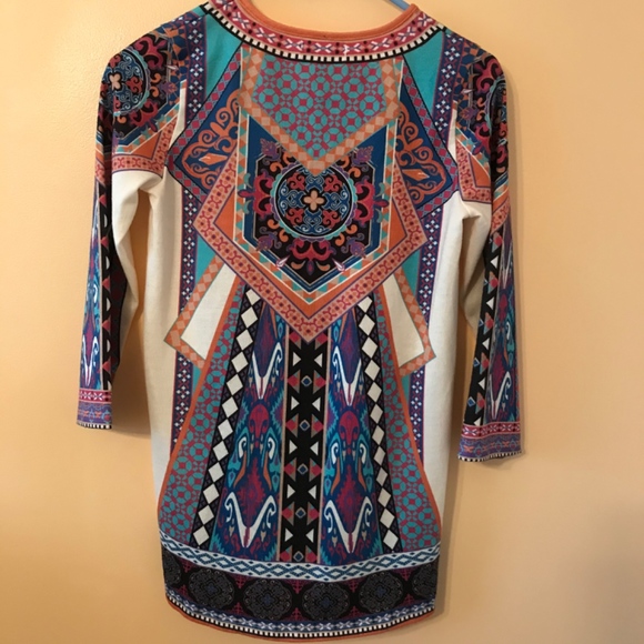 Flying Tomato Aztec Print Tunic/ dress for girl - Picture 2 of 7